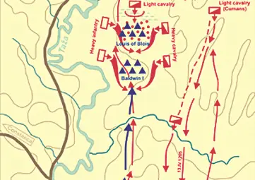 Карта на сраженията