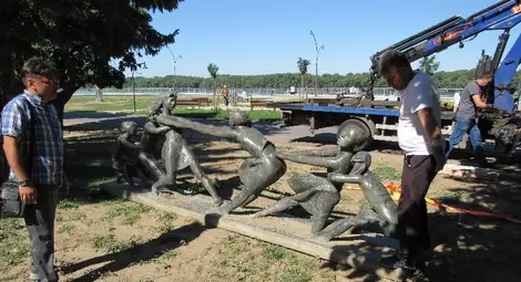 &bdquo;Играещите деца&ldquo; на Любомир Далчев  пак се завърнаха на дунавския бряг