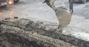 Въпрос с понижена трудност: Кой скъса водопровод с багер между „Мария Луиза“ и „Дондуков-Корсаков“