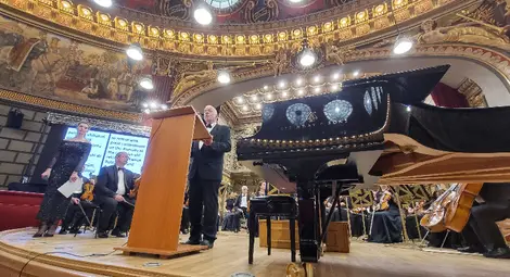 С блестящ концерт на Софийската филхармония в Букурещ българската общност в Румъния отбеляза 3 март