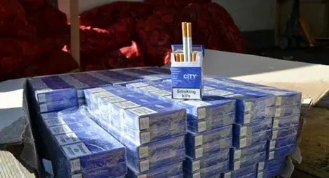 Откриха 1,3 милиона контрабандни цигари край София