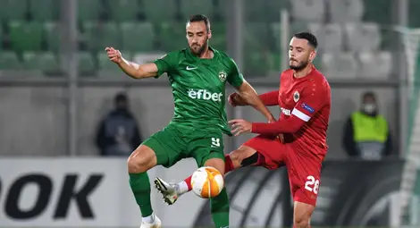 Лудогорец загуби от Антверп с 1:2