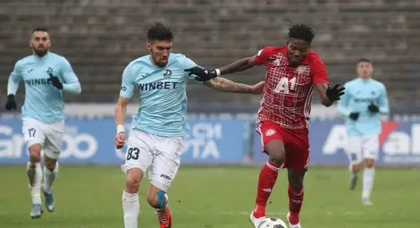 „Дунав“ не бе надигран, но отстъпи на ЦСКА с два нелепи гола „Дунав“ не бе надигран, но отстъпи на ЦСКА с два нелепи гола