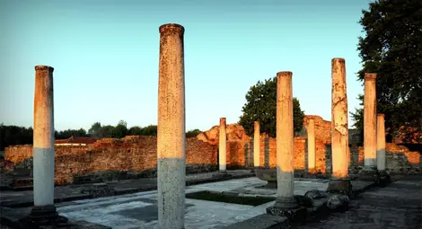 Трима римски императори са родени в днешния сръбски град Зайчар: Галерий, Максиминий и Лициний. Феликс Ромулиана носи и името Гъмза-град - така, както се нарича един от най-известните български стари сортове грозде и вино.