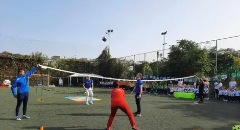 Повече от 350 деца от русенската градина "Снежанка" се включиха във &bdquo;Весел спортен празник&ldquo; /галерия/