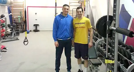 Николай Господинов гостува на баскетболния &bdquo;Барселона&ldquo;