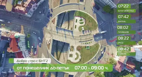 Сутрешният блок &bdquo;Добро утро с БНТ 2&ldquo;  с нов формат  и повече регионална информация