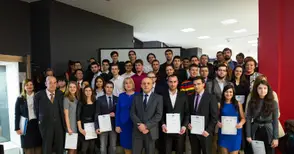 Студентът Георги Господинов със стипендия от фондация „Еврика“