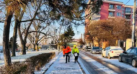 Пътната обстановка в Русе е спокойна, движението се осъществява без затруднения