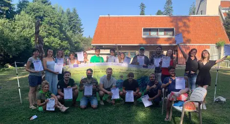 Дизайн мислене и реформаторски идеи за зелена планета тестват младежи от шест държави по проект на програма "Еразъм + на ЕС /галерия/