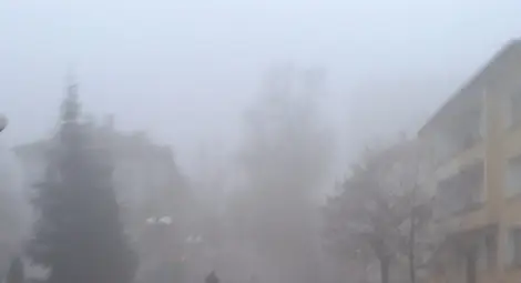 Жълт код в 8 области заради гъста мъгла