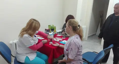 Двама от 93 русенци се оказаха с повишена кръвна захар по време на кампанията в УМБАЛ &bdquo;Канев&ldquo;.              Снимка: Авторът