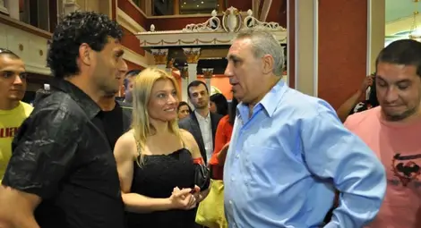 Росен Каптиев на среща с Христо Стоичков в Чикаго