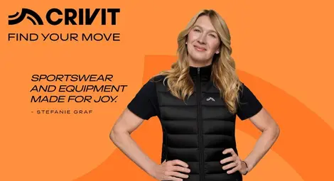Обединени за спорта и активния начин на живот: CRIVIT и Щефани Граф стартират международно партньорство под мотото &bdquo;Открий своето движение&ldquo;