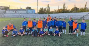 Децата на „Дунав“ тренираха с батковците от първия отбор