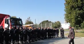 Българските спасители с почетен плакет след голямото учение в Румъния