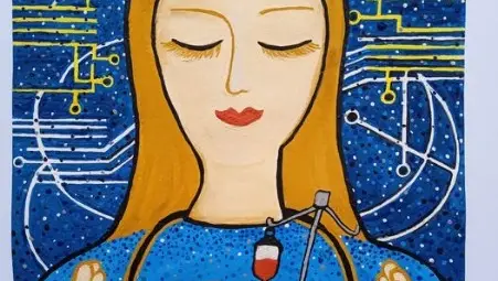 Рисунка на Асена Арифова отличена на фестивал на педиатрични пациенти Рисунка на Асена Арифова отличена на фестивал на педиатрични пациенти