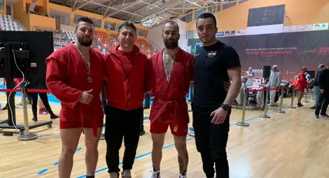 Русенските спартаковци с първи държавни медали по бойно самбо