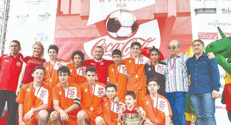 Отбор от училището-шампион в &bdquo;Купата на Coca-Cola&ldquo; 2017 г. отново в битка за първото място