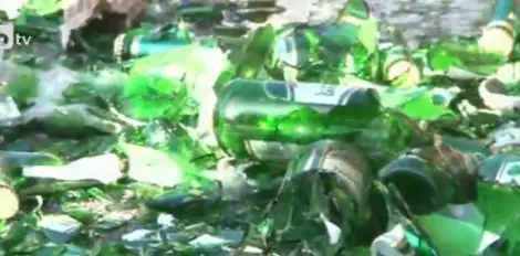 Тонове бира се разля по "Тракия" след катастрофа между два камиона