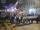 Протестиращите в Монтана направиха шествие по централните улици до Черния мост в града и се върнаха обратно на площада
