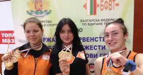 Русенски щангисти с 42 медала  от държавния личен шампионат