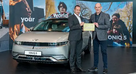 Hyundai IONIQ 5 е обявен за &bdquo;Автомобил на годината&ldquo; в Германия за 2022 г.