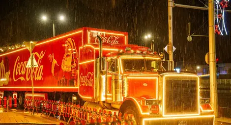 Lidl посреща Коледния камион на Кока-Кола в Русе