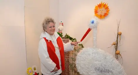 Синеоки щъркели доведоха пролетта в изложбената зала на &bdquo;Борисова&ldquo;