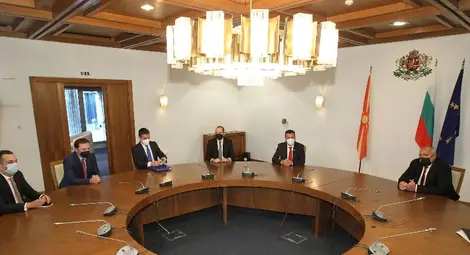 Започна срещата между Бойко Борисов и Зоран Заев в София