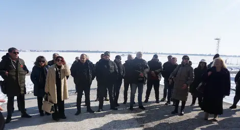 Общински съветници проведоха работна среща на Летище Русе