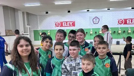 Призови места за децата на държавното по спортна стрелба