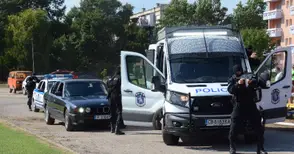 Качулки задържаха след гонка и изстрели едър наркотрафикант