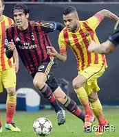 Адриано: Меси и Кака бяха най-добрите в мача