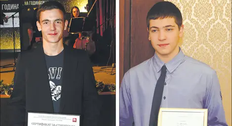 Двама възпитаници на Математическата с национални стипендии