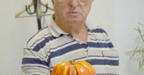 Био домати гиганти отгледа семейство в Ново село