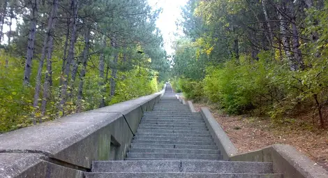 Русенският рекордьорът на Гинес се качи на ръце до внушителния паметник в Шумен