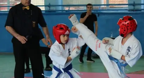 Първа купа на Ученическата школа  в Русе за каратистите на Шумен