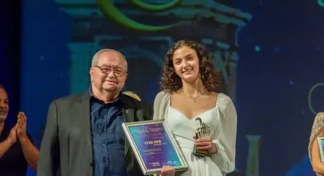 Носителката на Гран при от &bdquo;Северно сияние&ldquo; Десислава Василева.