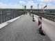 Положена е асфалтовата настилка в затворения 413-метров участък на Дунав мост при Русе в посока Румъния, монтират се фугите по съоръжението