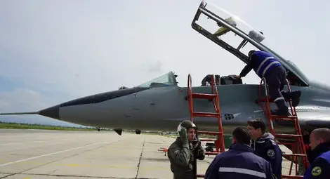 Български и испански изтребители охраняват родното небе