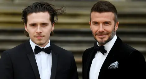 Бруклин и Дейвид Бекъм Бруклин и Дейвид Бекъм