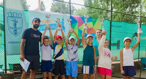 Рамона Алексеева от  тенис клуб &ldquo;Приста&ldquo; спечели турнир от серията Киндер+ за деца до 10 години