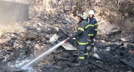 Запалено сметище в &bdquo;Дунавия&ldquo; вдигна черни облаци над Западна промишлена зона