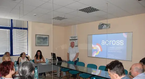 В Русенския университет се проведе среща по проект ACROSS за дейността на академичен &ldquo;Център за подпомагане на трансграничното сътрудничество&ldquo;