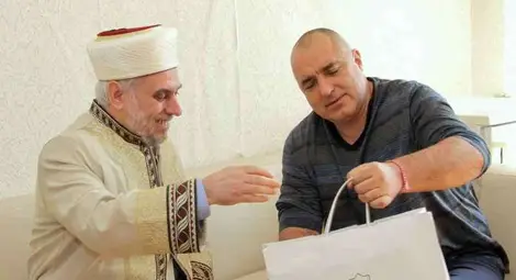 И главният мюфтия отиде на свиждане на Борисов 