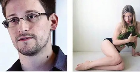 Едуард Сноудън прибрал приятелката си в Москва