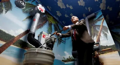 Японски бизнесмен показа образцовия си бункер, където ще оцелее на 100% от ядрените ракети на Ким