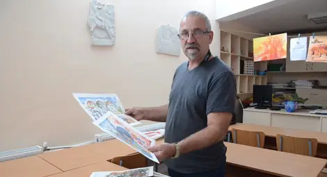 Галерия и брат представят в родния Русе Иван Хубанов - скулптора на белгийския крал