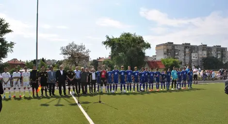 6:1 за малките футболисти при откриване на терена в &bdquo;Здравец&ldquo;